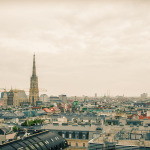 Above the roofs of Vienna