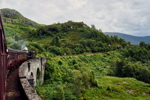 jacobite train, west coast railways, scot ail, rail, journey, scenic, glenfinnan viaduct, harry potter, steam train, scotland, uk, ursula schmitz, my trip to the highlands