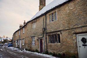 bampton, downton abbey, cotswolds, uk, england, oxfordshire, movie location, tv show, snow, winter wonderland