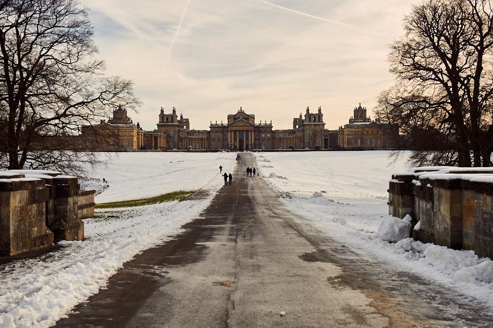blenheim palace, cotswolds, england, uk, winter wonderland, winter, snow, movie location, travel, roadtrip