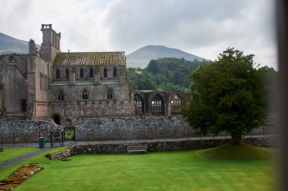 Melrose Abbey in the Scottish Borders, Scotland, United Kingdom