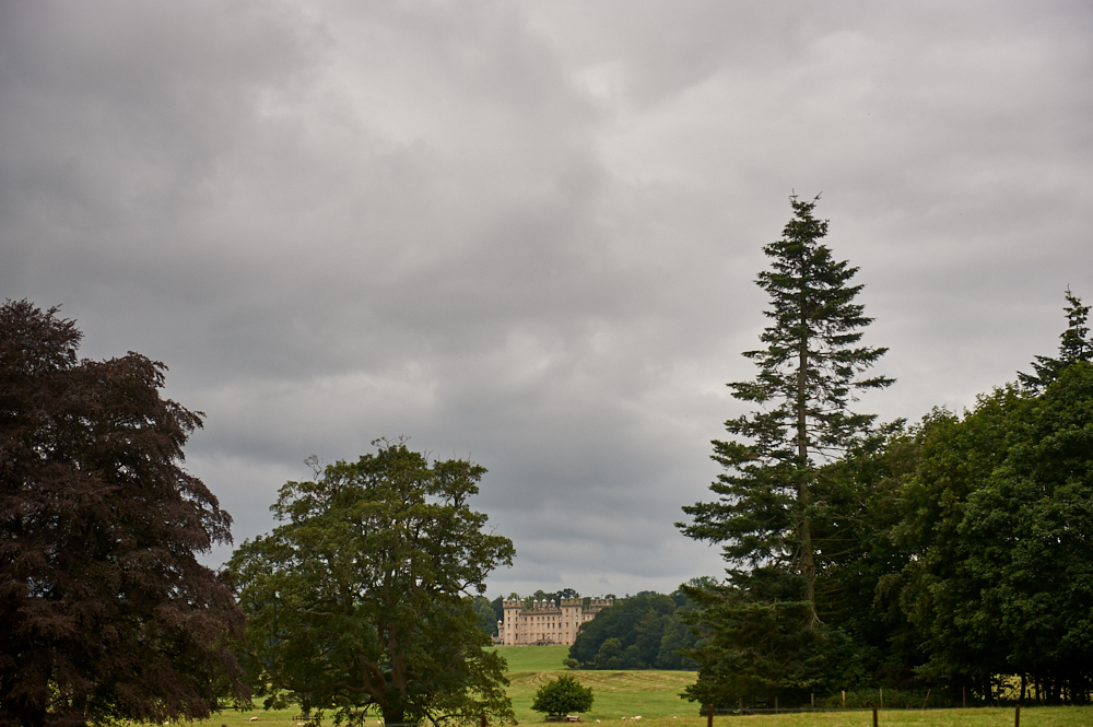 The magnificent Floors castle near Kelso in the Scottish Borders, Scotland - the city with the biggest market square in Scotland!. Home of the Duke of Roxburghe and his family