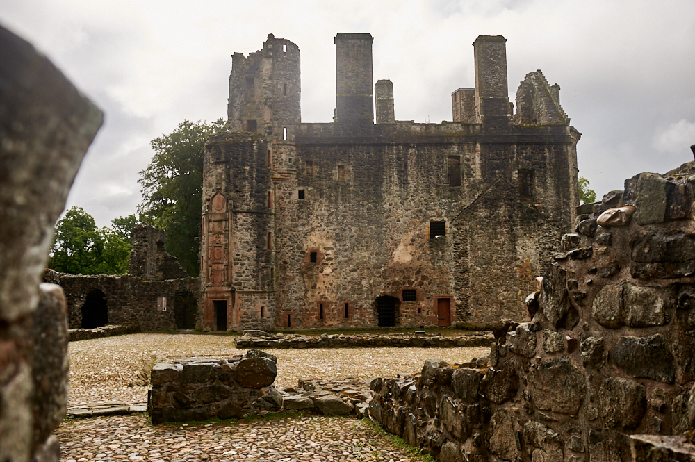 Huntly Castle, the seat of one of medieval and Renaissance Scotland’s most powerful families and today a stunning ruin in Aberdeenshire, Scotland.