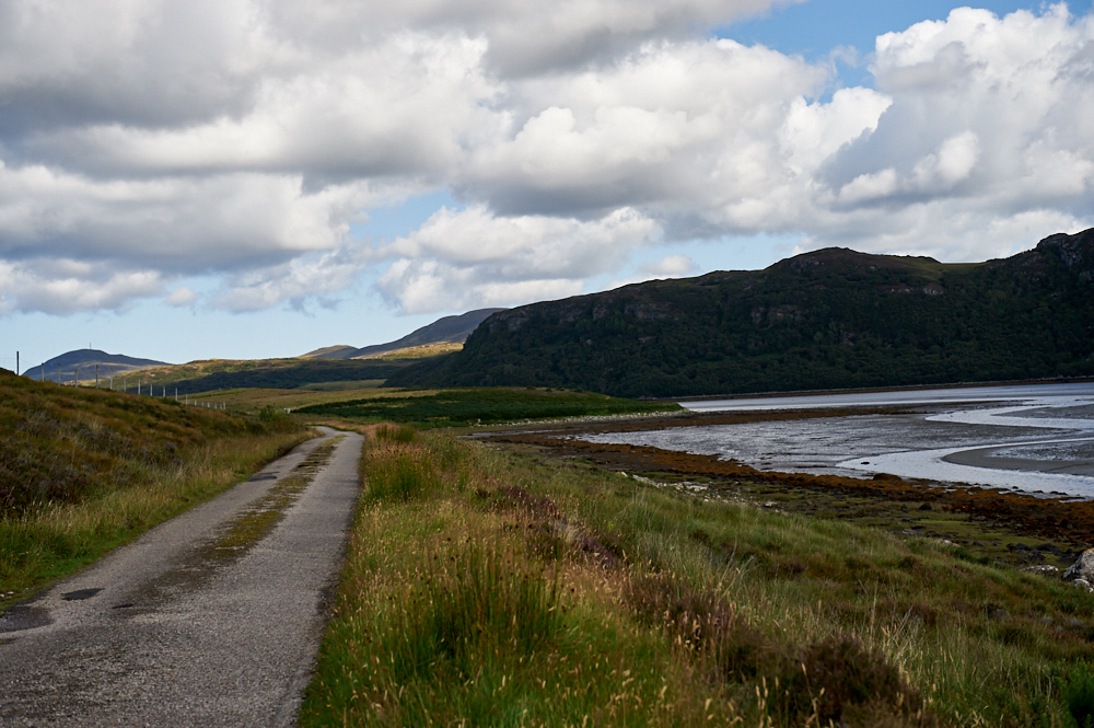 A roundtrip along the Kyle of Tongue on Scotlands North Coast.