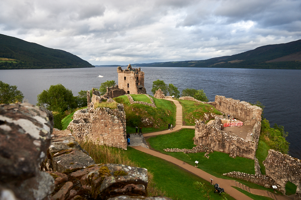 Situated at Loch Ness Urquhart Castle must be the envy of romantic ruins the world over