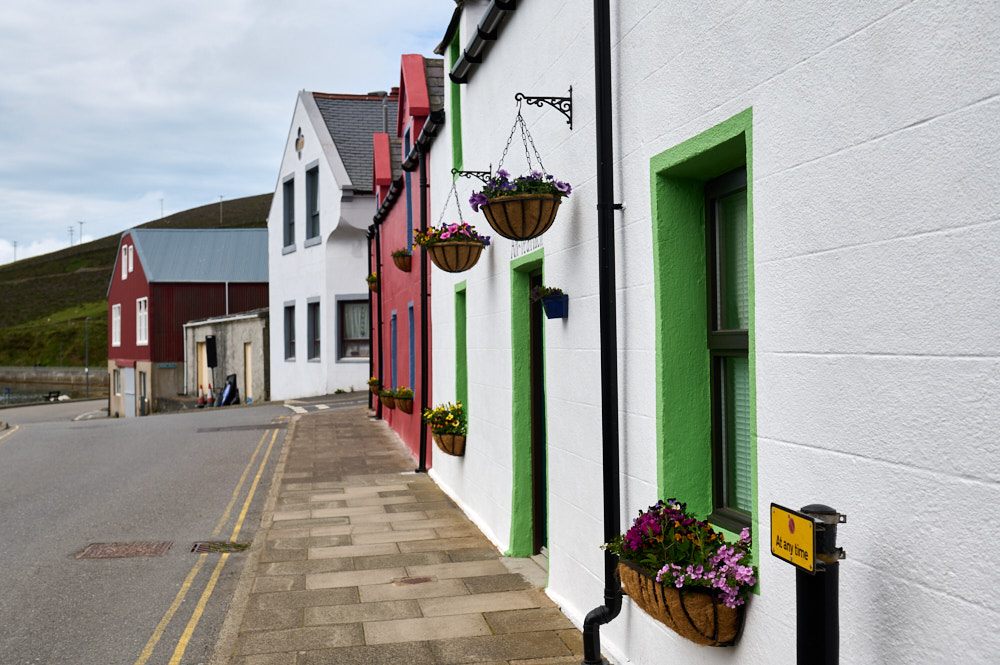 A walk through Scalloway in Shetland, the biggest settlement on the west coast.
