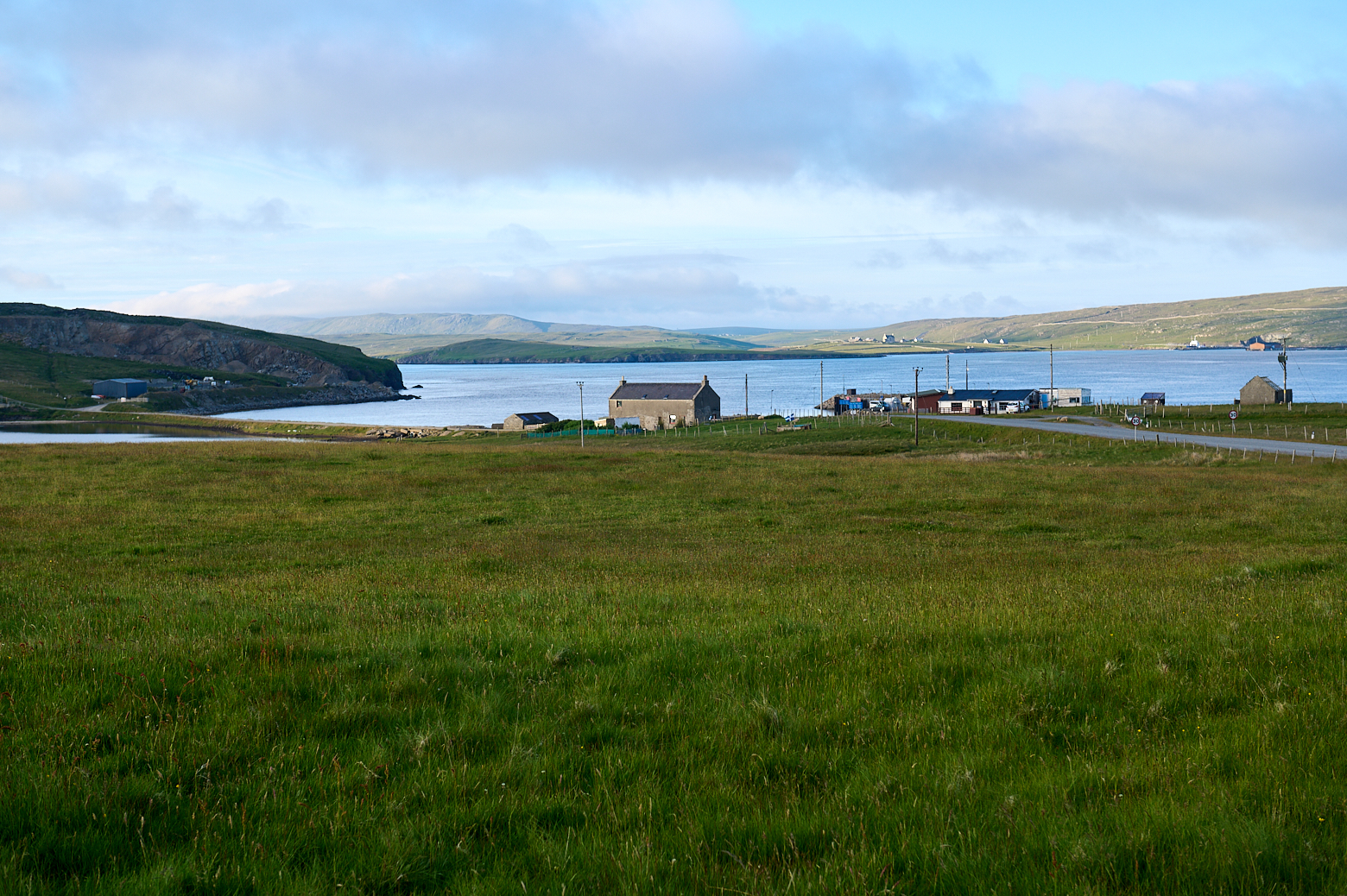 exploring Yell, an island north of Shetland mainland.