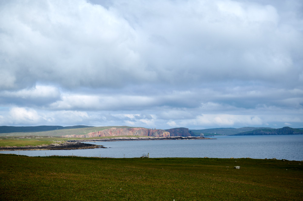 A walk around the former fishing station in Stenness, Shetland.