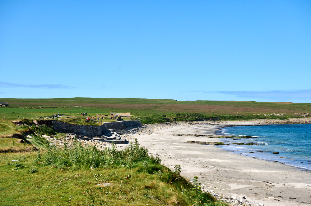 Stepping back into the neolithic times, Skara Brae in Orkney.