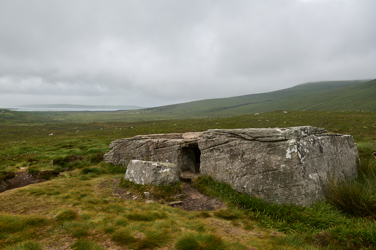 A day trip to Hoy, the island under the cloud, visiting Betty Corrigans Grave and Rackwick beach.