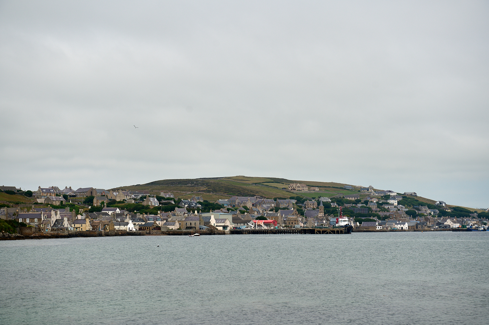 Walking from Stromness along the coast towards the Ness battery.