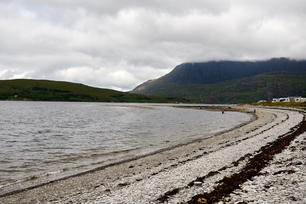 Walking along Ardnair beach and to Rhue Lighthouse.