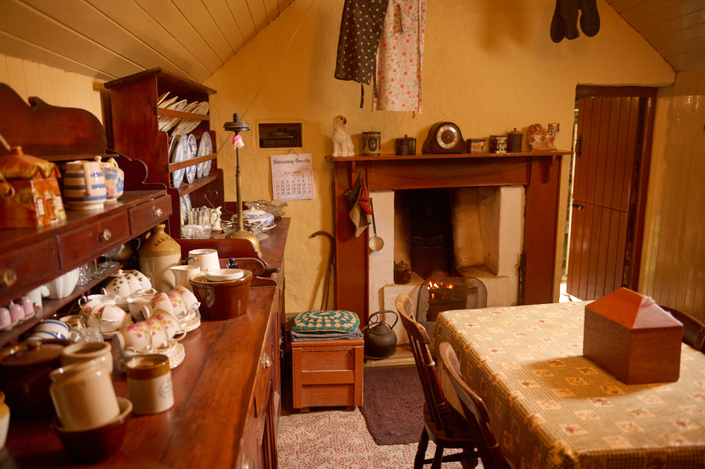 Visiting the Gearrannan Blackhouse Village in the Isle of Lewis in the Outer Hebrides.