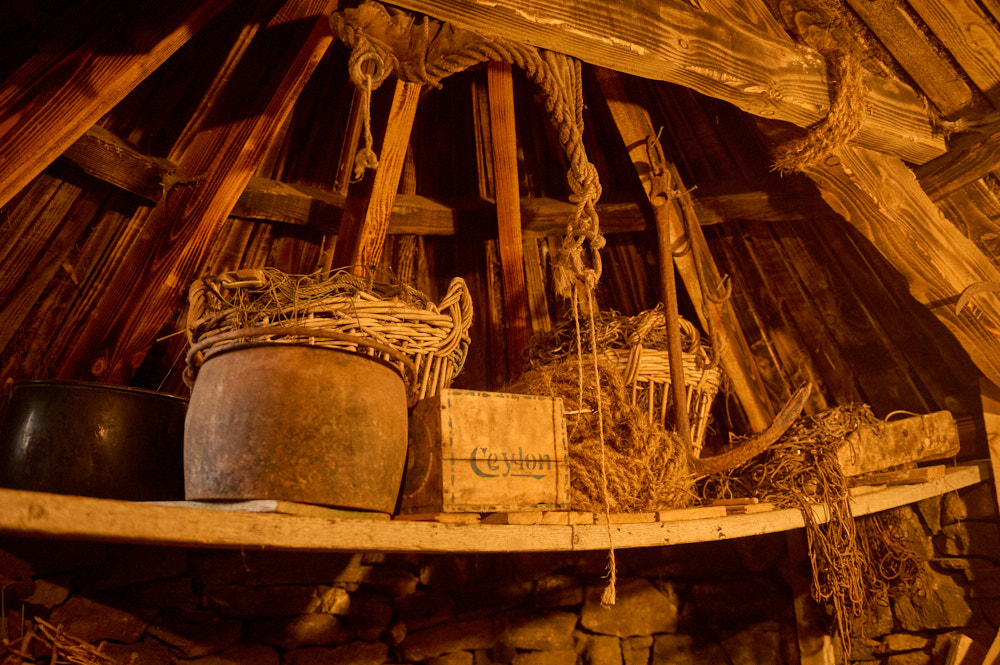 Visiting the Gearrannan Blackhouse Village in the Isle of Lewis in the Outer Hebrides.