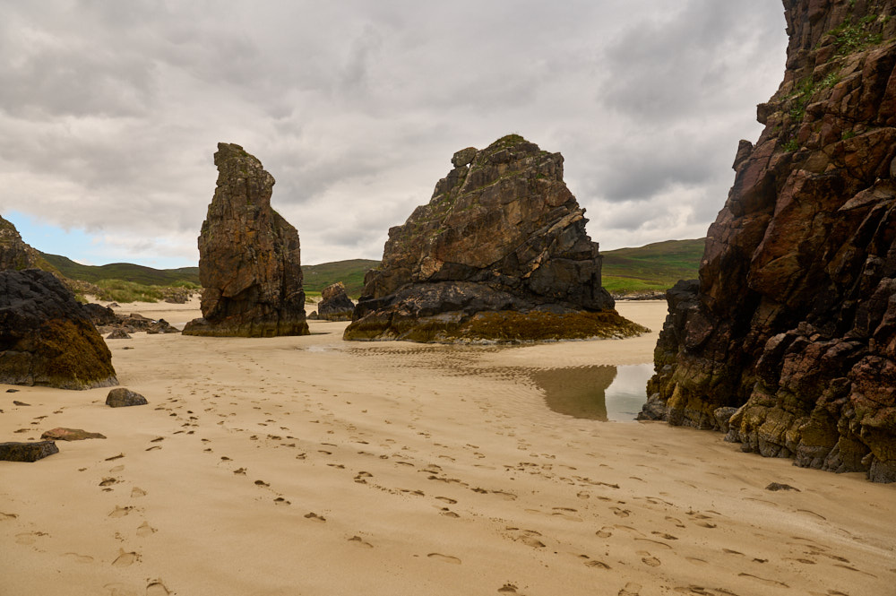 A walk along Garry beach and between all the stacks on the Isle of Lewis