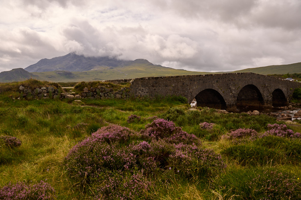 The old Sligachan bridge on the isle of Skye