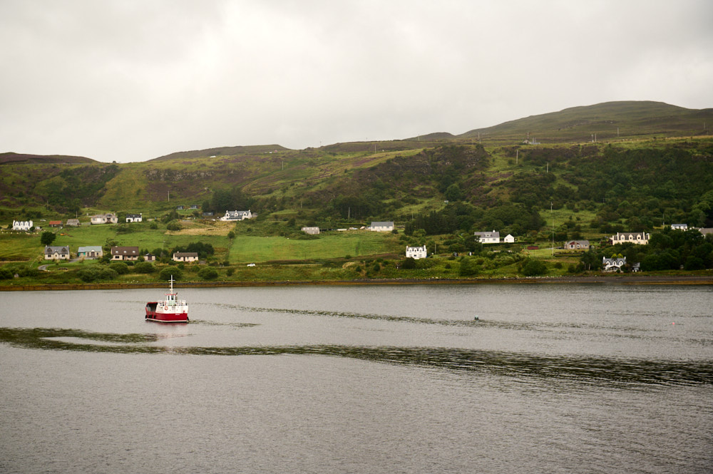 On the ferry from Harris to the Isle of Skye