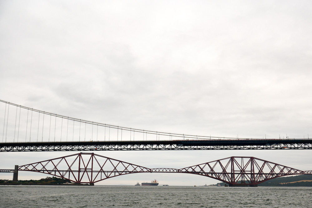 exploring Incholm Island in the Firth of Forth near Edinburgh