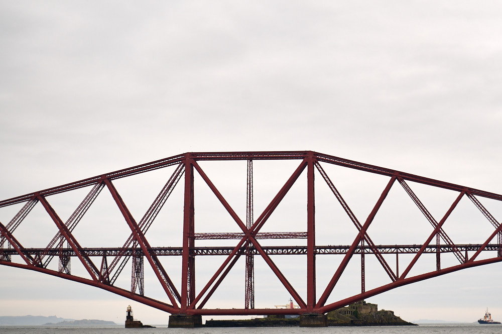 exploring Incholm Island in the Firth of Forth near Edinburgh