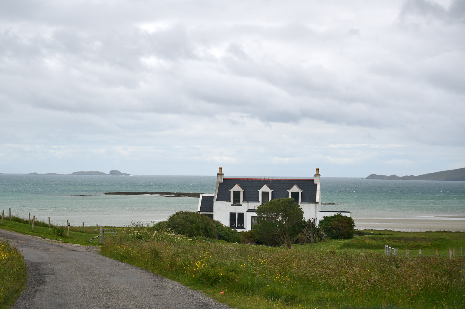 Driving around Barra, from the airport to my cottage