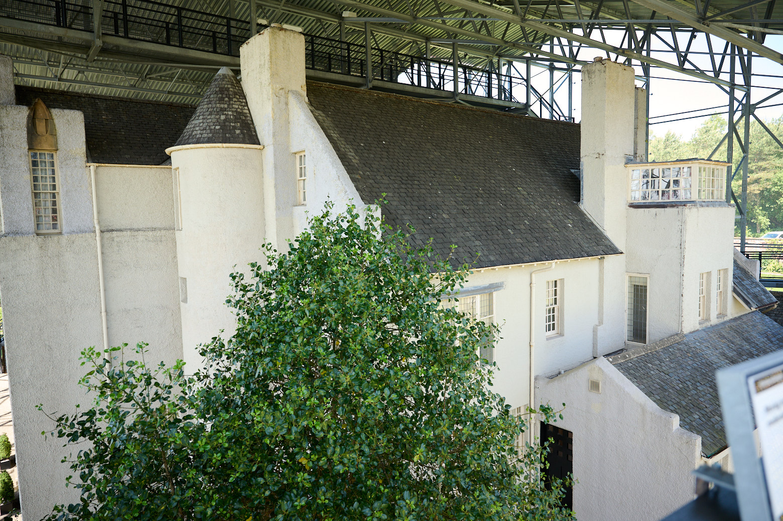 The Hill House in Helensburgh near Glasgow designed by Charlie Macintosh.