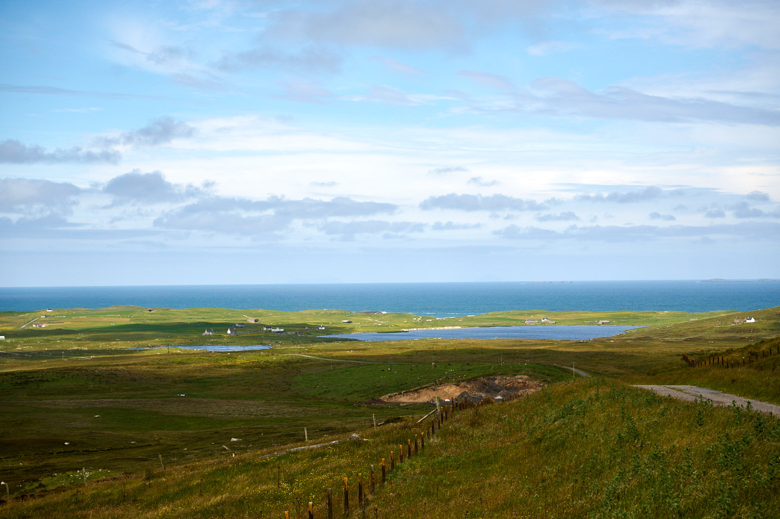 Looking out from North Uist towards St Kilda, Outer Hebrides