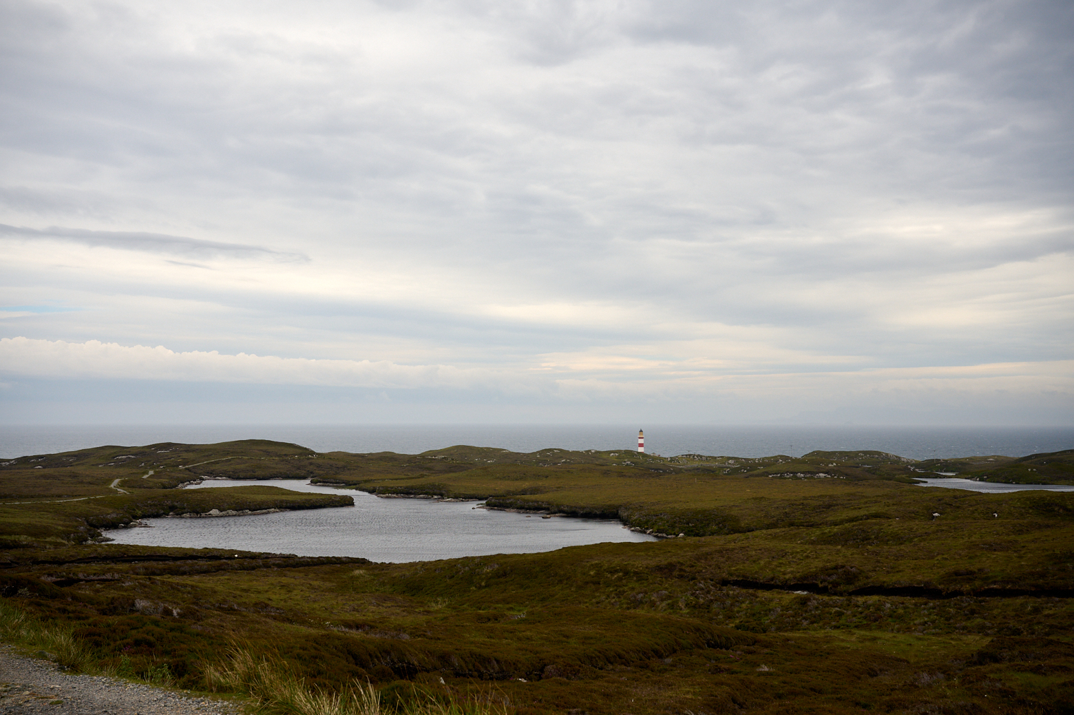 Walking to Eilean GLass Lighthouse in Harris, Outer Hebrides