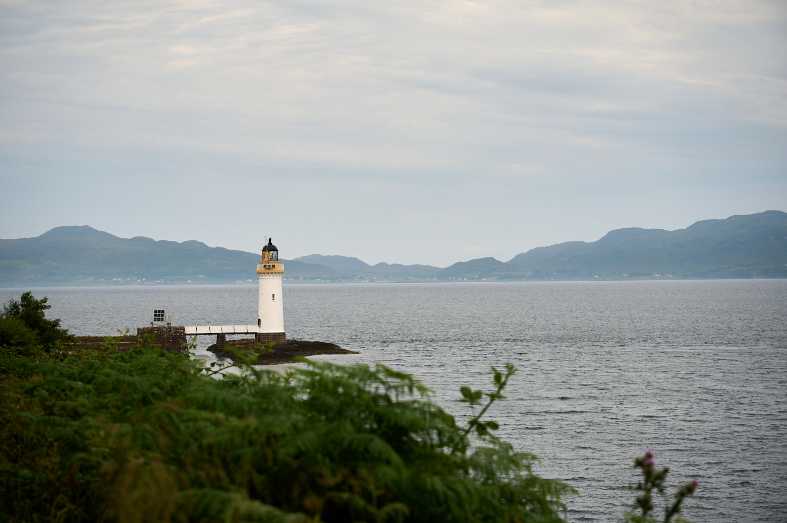 Walking from Tobermory to the Tobermory Lighthouse in the Isle of Mull.