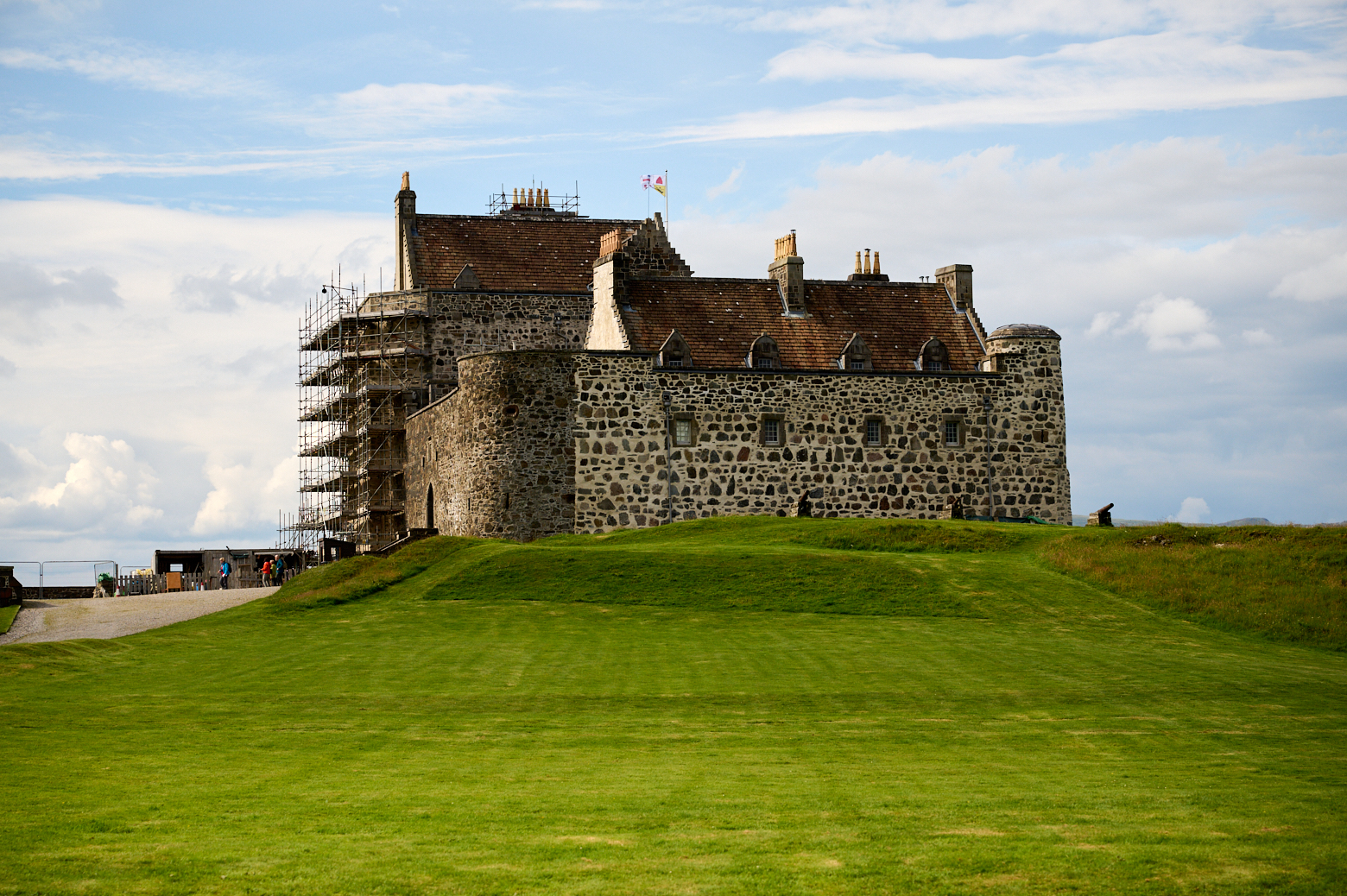 Visiting Duart Castle in the Isle of Mull.