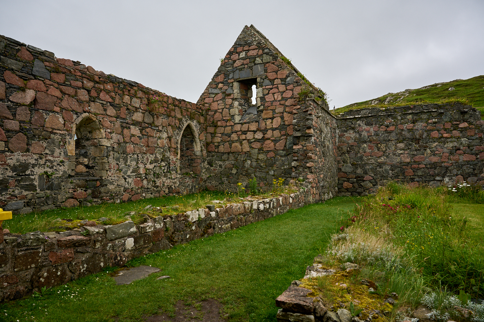 Exploring the Isle of Iona in the Inner Hebrides, soctland.