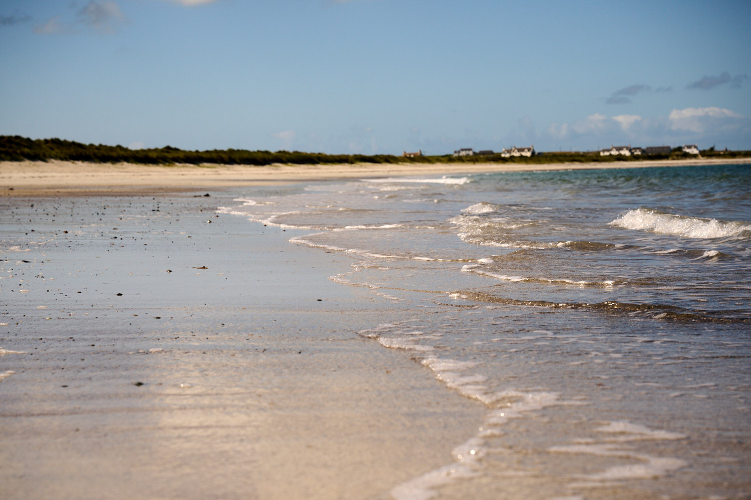 A walk on the beach in the Isle of Tiree.