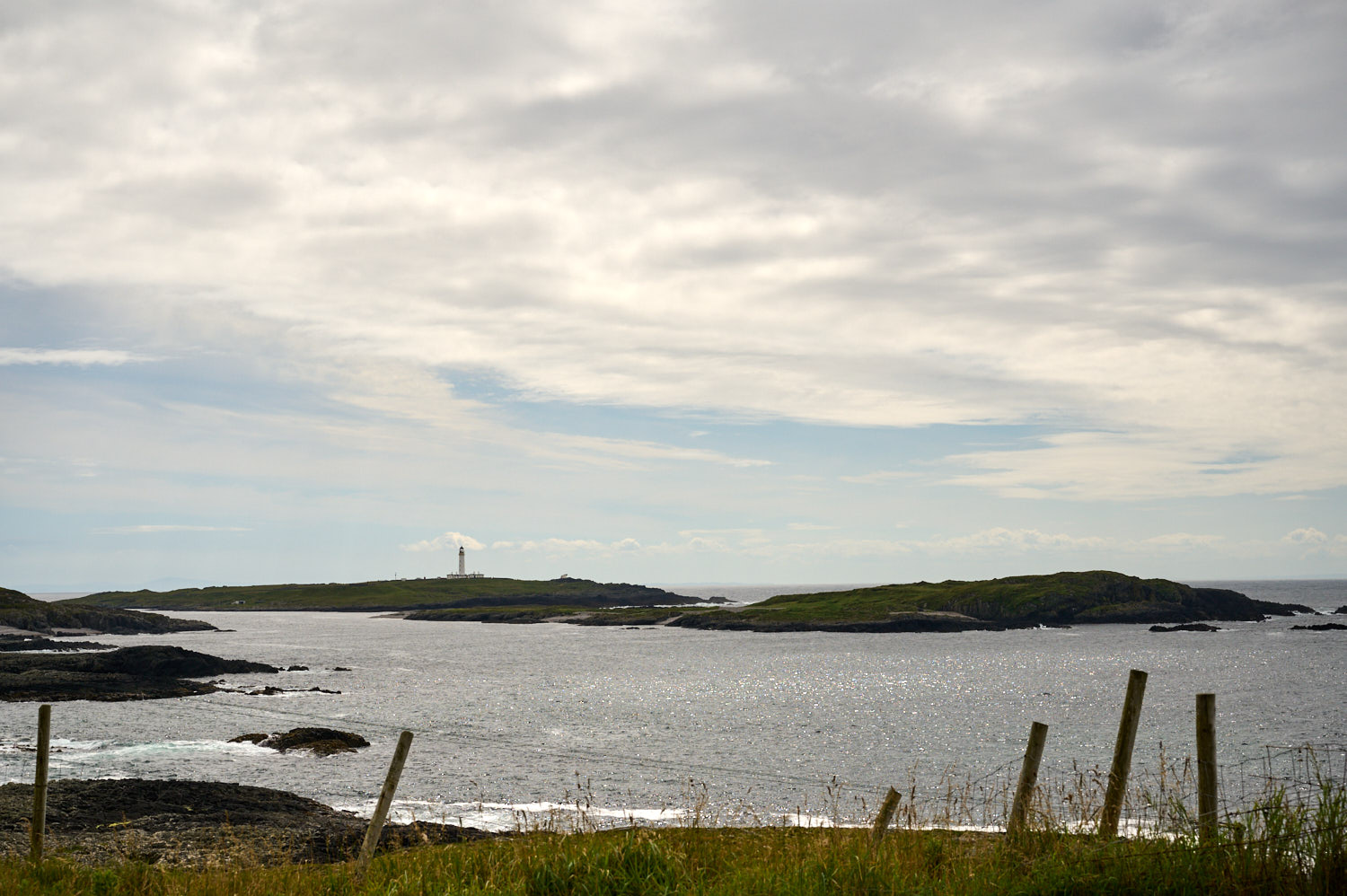 Walking through Port Wemyss in the Isle of Islay