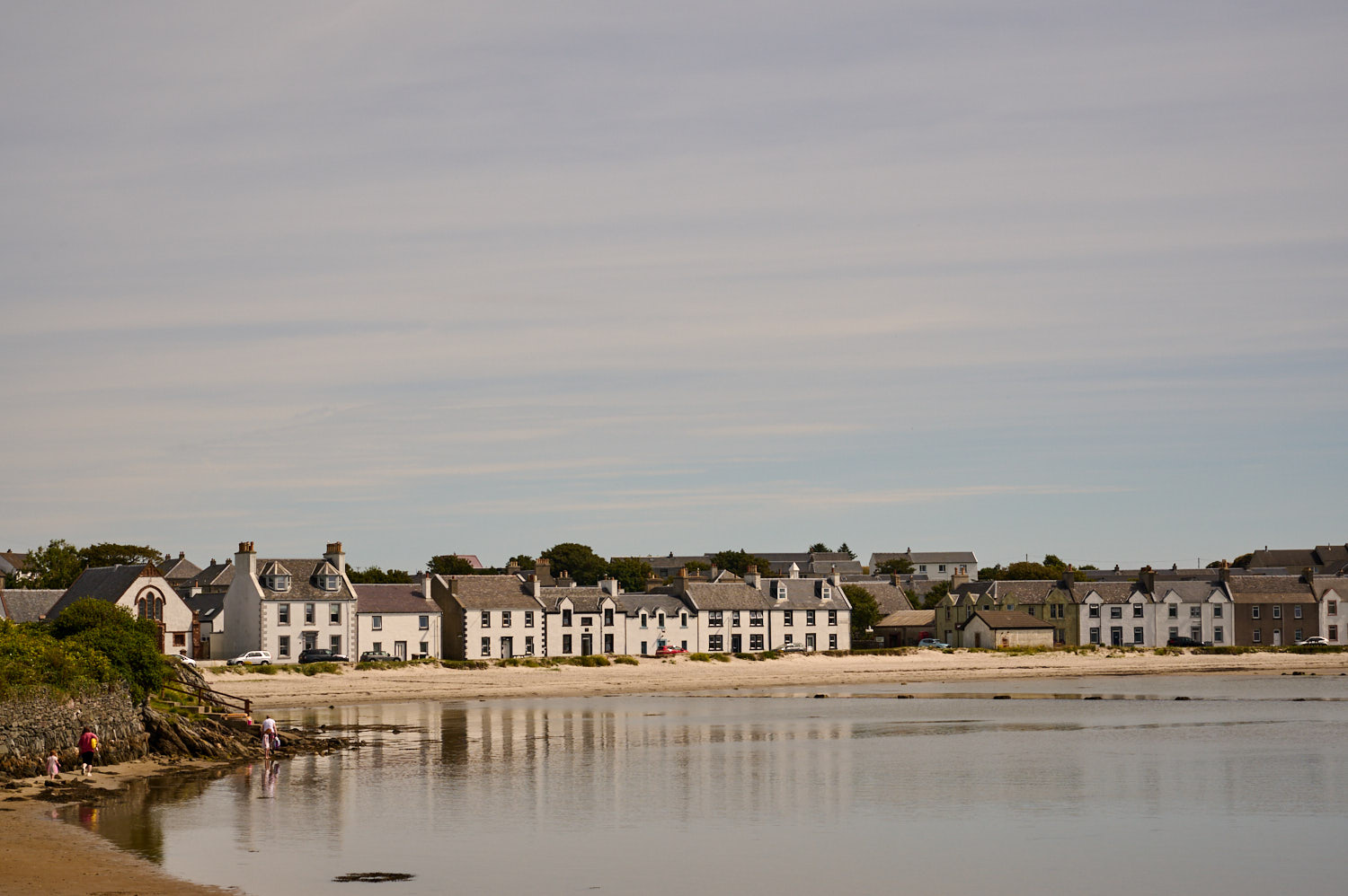 On a stroll through Port Charlotte in the Isle of Tiree.