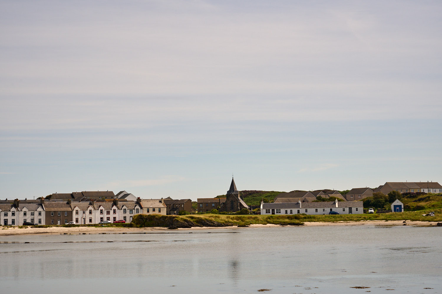 On a stroll through Port Charlotte in the Isle of Tiree.