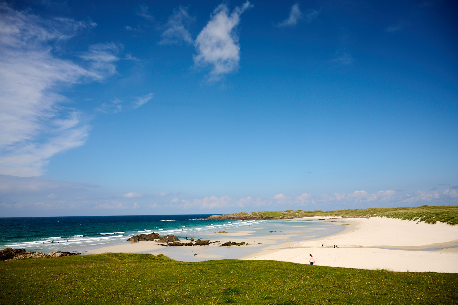 Going for a walk or a surf on Balevullin beach, Isle of Tiree