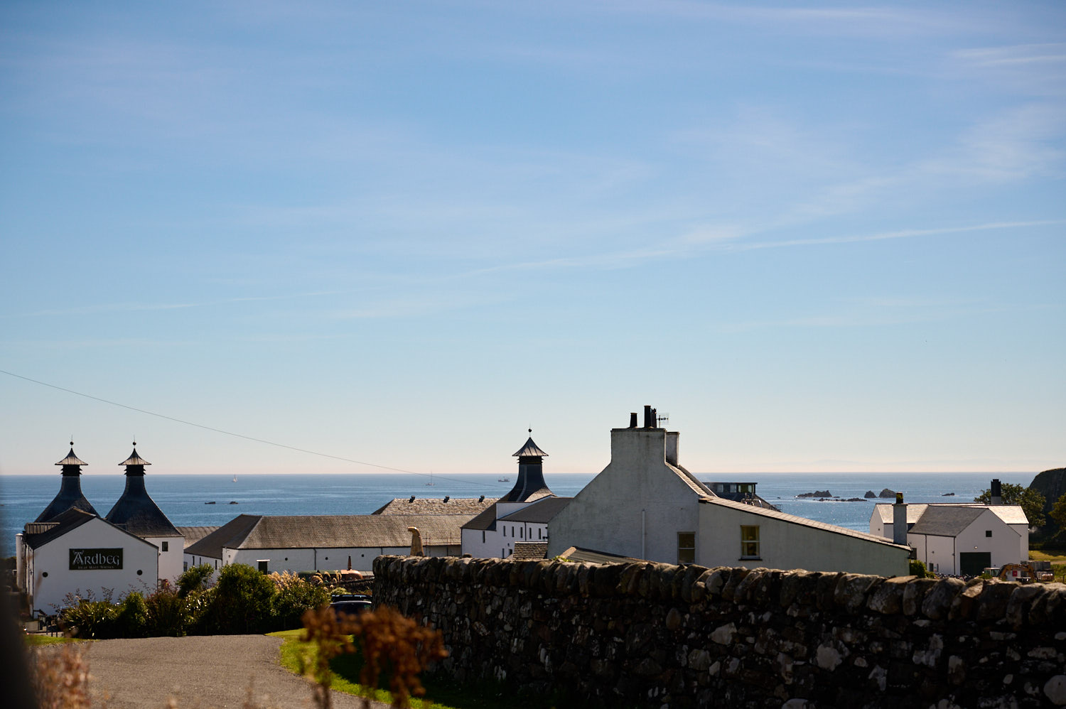 View in the isle of Islay, near Ardberg distillery.