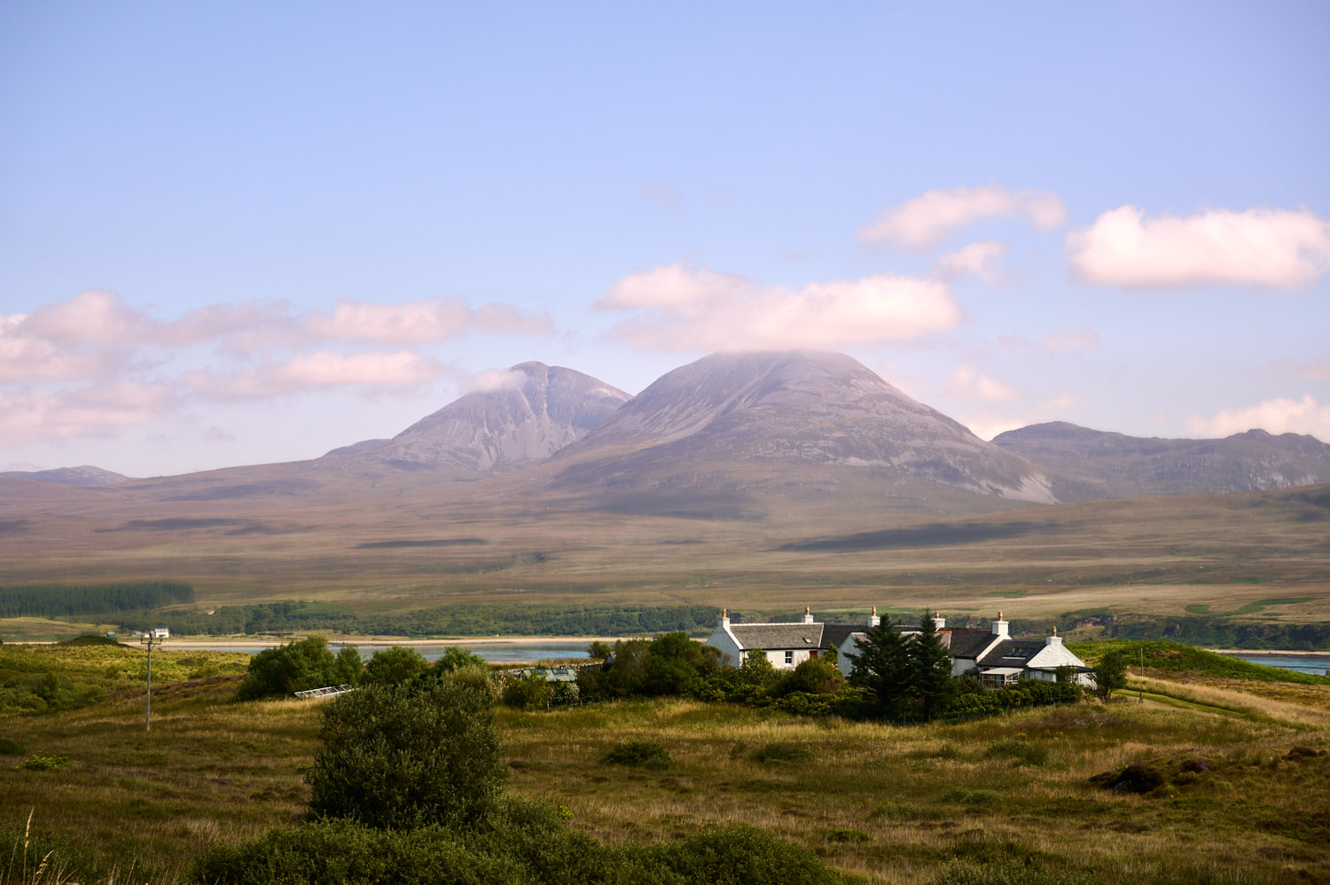 The hills of Jura seen from the Isle of Islay