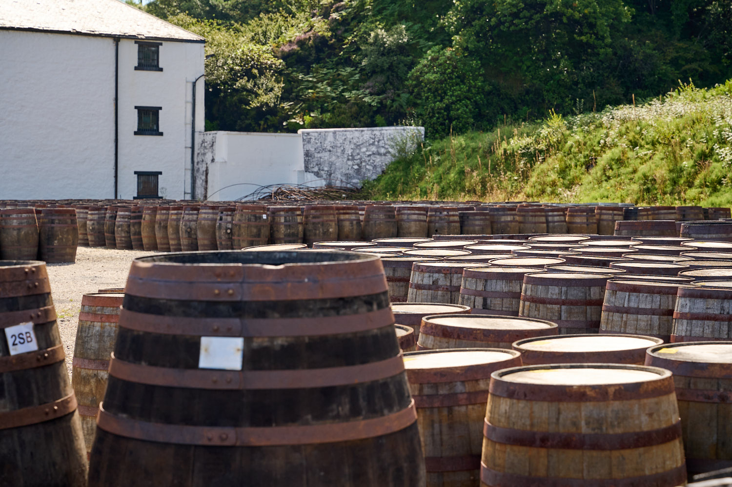 Distillery in the Isle of Islay